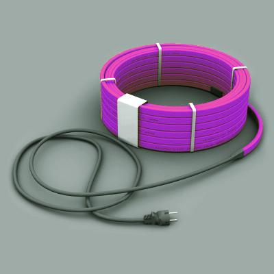 Изображение №1 - Греющий кабель для желобов и водостоков SRL 30-2 CR 30 Вт (10м) комплект