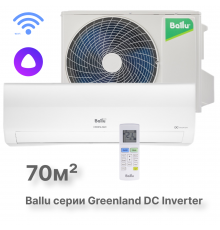 Сплит-система инверторного типа Ballu Greenland DC BSGRI-24HN8_22Y комплект
