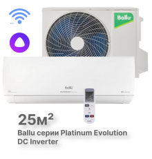 Сплит-система инверторного типа Ballu Platinum Evolution DC BSUI-09HN8_23Y комплект