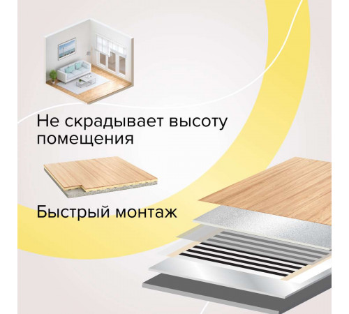 Теплый пол пленочный CALEO GOLD 170ВТ/м2 10,0 м2 Теплый пол пленочный CALEO GOLD 170ВТ/м2 10,0 м2