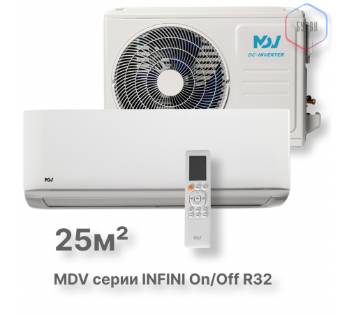 MDV серия INFINI On/Off R32 MDSAG-09HRN8 / MDOAG-09HN8 MDV серия INFINI On/Off R32 MDSAG-09HRN8 / MDOAG-09HN8