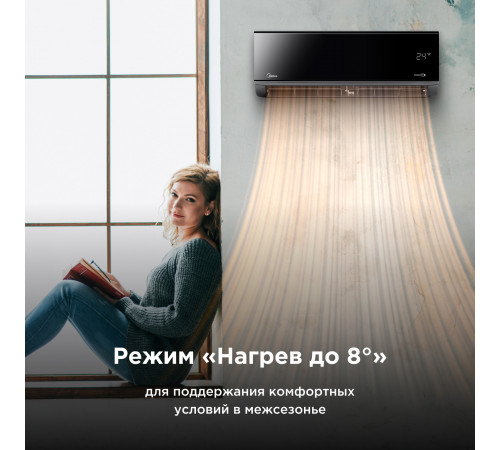 Настенная сплит-система Midea серии Persona inverter MSAG4W-24N8D0-I/MSAG4-24N8D0-O Настенная сплит-система Midea серии Persona inverter MSAG4W-24N8D0-I/MSAG4-24N8D0-O