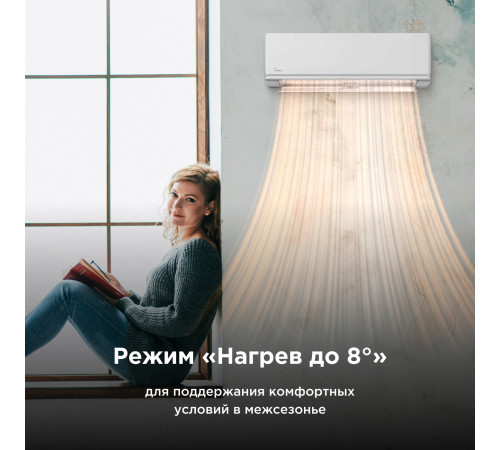 Настенная сплит-система Midea Unlimited MSAG2-18HRN1-I/MSAG2-18HRN1-O Настенная сплит-система Midea Unlimited MSAG2-18HRN1-I/MSAG2-18HRN1-O