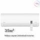 Внутренний блок настенного типа для мульти сплит-системы Midea серии Unlimited MMAG2-12N8D0-I
