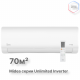 Внутренний блок настенного типа для мульти сплит-системы Midea серии Unlimited MMAG2-24N8D0-I