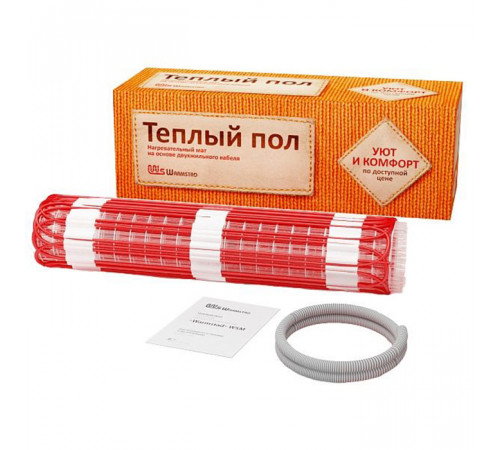 Нагревательный мат Warmstad WSM 1530 Вт 10,2 кв.м Нагревательный мат Warmstad WSM 1530 Вт 10,2 кв.м