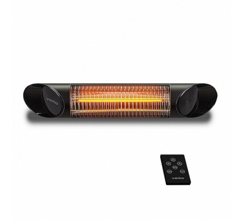 Инфракрасный карбоновый обогреватель Veito Blade Mini Black Инфракрасный карбоновый обогреватель Veito Blade Mini Black