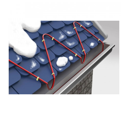 Греющий кабель для кровли GR 40-2 CR 40 Вт (18м) комплект