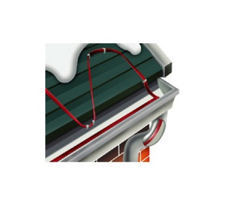 Саморегулирующийся греющий кабель SRL/GWS-2CR (40 Вт) экранированный