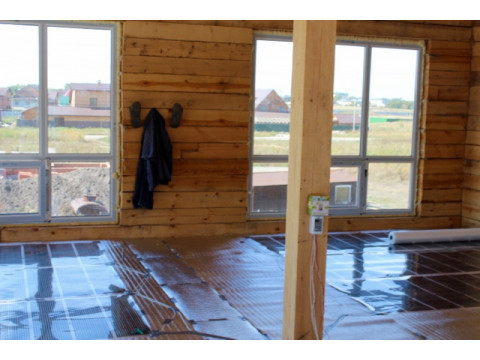 Основное отопление коттеджа в Барнауле