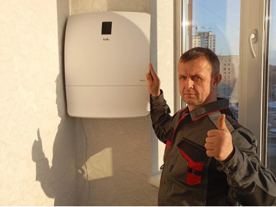 Монтаж приточных очистителей воздуха Ballu в квартире  | Буран %CITY_PC%
