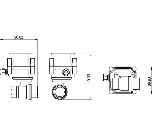 Комплект GIDROLOCK STANDARD WiFi BUGATTI 3/4 (арт. 32101022) Комплект GIDROLOCK STANDARD WiFi BUGATTI 3/4 (арт. 32101022)