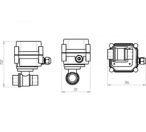Комплект GIDROLOCK STANDARD WiFi BUGATTI 1/2 (арт. 32101021) Комплект GIDROLOCK STANDARD WiFi BUGATTI 1/2 (арт. 32101021)