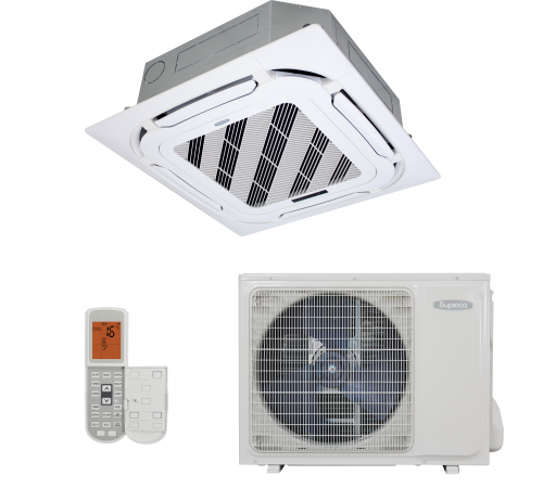 Инверторный кассетный кондиционер Бирюса BLCA-H24/4DR3 Инверторный кассетный кондиционер Бирюса BLCA-H24/4DR3