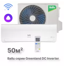 Сплит-система инверторного типа Ballu Greenland DC BSGRI-18HN8_22Y комплект