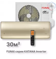 FUNAI Инверторные сплит системы серии KATANA Inverter RAC-I-KT30HP.D01