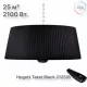 Электрический подвесной обогреватель Hugett Taket Black 2125/B