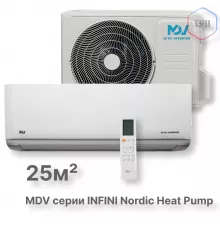 Инверторная сплит-система MDV серия INFINI Nordic Heat Pump  MDSAN-09HRFN8 / MDOAN-09HFN8