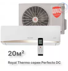 Сплит-система инверторного типа Royal Thermo Perfecto DC RTPI-07HN8 комплект