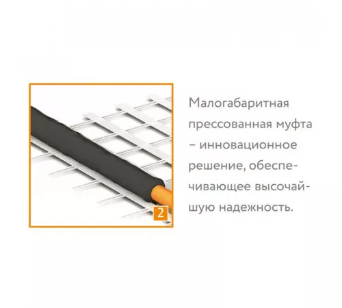 Нагревательный мат Теплолюкс TROPIX МНН 320 Вт/2,0 кв.м Нагревательный мат Теплолюкс TROPIX МНН 320 Вт/2,0 кв.м