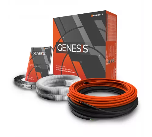 Система теплого пола кабельная двухжильная Genesis 25,0 м. 500Вт. Система теплого пола кабельная двухжильная Genesis 25,0 м. 500Вт.