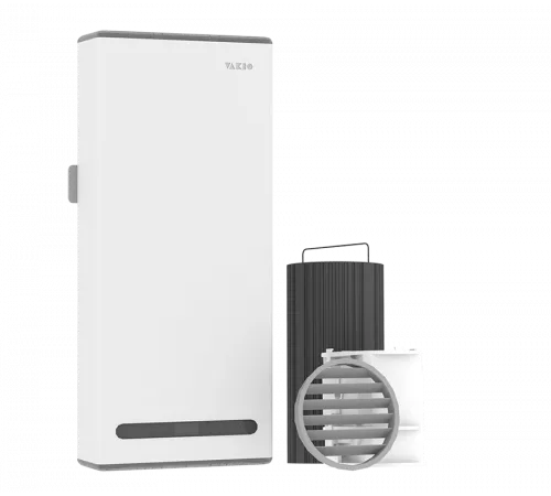 Компактная приточно вытяжная вентиляция VAKIO BASE SMART Белый (White) Компактная приточно вытяжная вентиляция VAKIO BASE SMART Белый (White)
