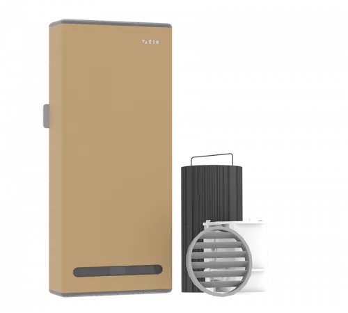 Компактная приточно вытяжная вентиляция VAKIO BASE SMART Бежевое сияние (Beige) Компактная приточно вытяжная вентиляция VAKIO BASE SMART Бежевое сияние (Beige)