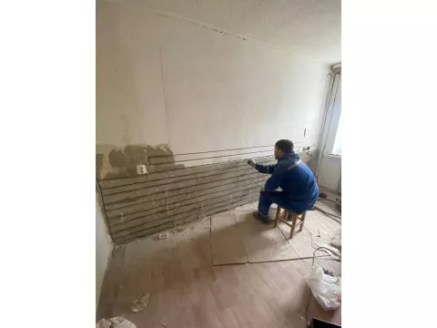 Как избавиться от плесени по причине промерзания стены! 