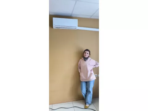 Монтаж кондиционера DAICHI 09 на улице Балтийской, Новосибирск: Психоаналитический кабинет Анны