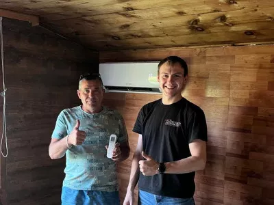 Сергей установил кондиционер Royal Thermo RTS-07HN8 Siena на даче в СНТ «Аэрофлот» и забыл о жаре