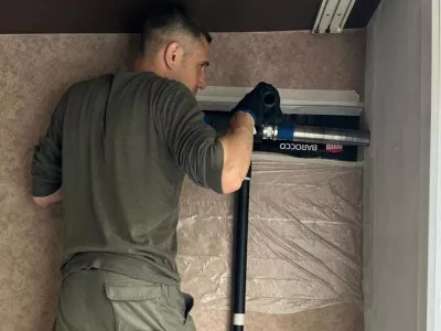 Установка кондиционера Royal Thermo RTB-09HN8_V2 BAROCCO в Бийске — работа команды «Буран» для Андрея Андреевича