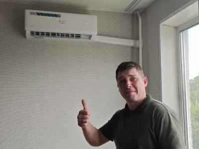 Установка кондиционера Loriot LAC IN-07TA NEON inverter в детскую комнату на солнечной стороне: забота о здоровье и комфорте детей