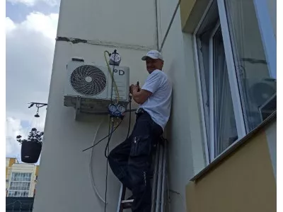 Климатический комфорт для семьи Марата в Томске: установка Daichi и ROYAL Clima от компании "Буран"