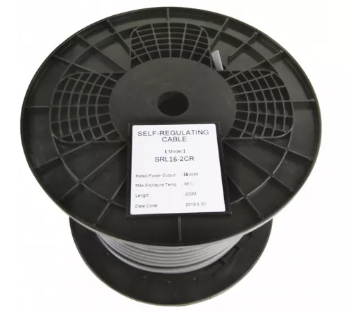 EASTEC SRL 16-2 CR, M=16W (200м/рул.), греющий кабель, пог.м. EASTEC SRL 16-2 CR, M=16W (200м/рул.), греющий кабель, пог.м.