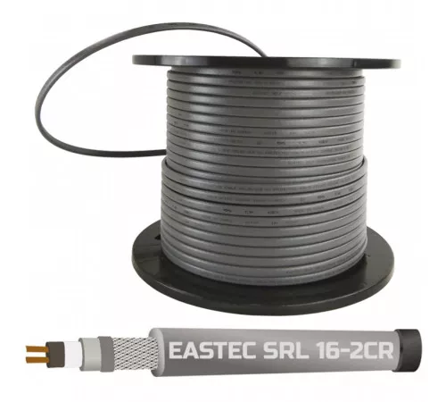 EASTEC SRL 16-2 CR, M=16W (200м/рул.), греющий кабель, пог.м. EASTEC SRL 16-2 CR, M=16W (200м/рул.), греющий кабель, пог.м.