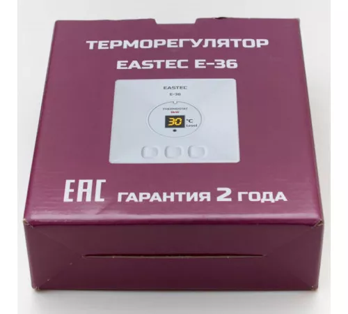 Терморегулятор EASTEC E-36 (Накладной, 6 кВт) Терморегулятор EASTEC E-36 (Накладной, 6 кВт)