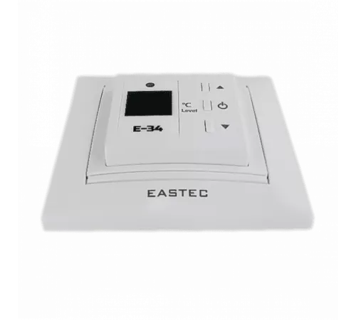 Терморегулятор EASTEC E-34 белый (Встраиваемый 3,5 кВт)