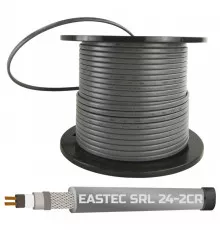 EASTEC SRL 24-2 CR, M=24W (200м/рул.), греющий кабель, пог.м.