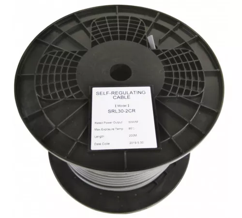 EASTEC SRL 30-2 CR, M=30W (200м/рул.), греющий кабель, пог.м. EASTEC SRL 30-2 CR, M=30W (200м/рул.), греющий кабель, пог.м.