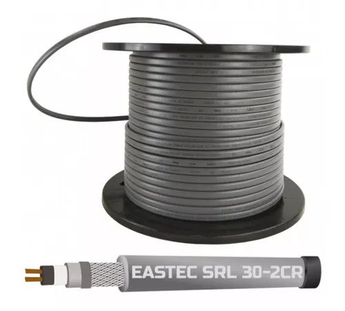 EASTEC SRL 30-2 CR, M=30W (200м/рул.), греющий кабель, пог.м. EASTEC SRL 30-2 CR, M=30W (200м/рул.), греющий кабель, пог.м.