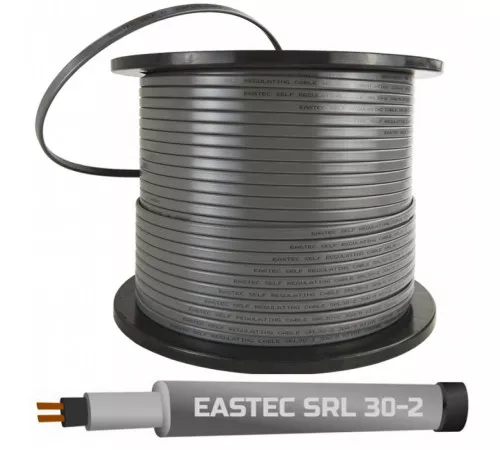 EASTEC SRL 30-2 M=30W (300м/рул.), греющий кабель без оплетки, пог.м. EASTEC SRL 30-2 M=30W (300м/рул.), греющий кабель без оплетки, пог.м.
