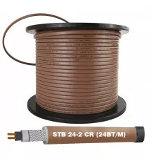 STB 24-2 CR (24 Вт/м) Саморегулирующийся нагревательный кабель, пог.м.