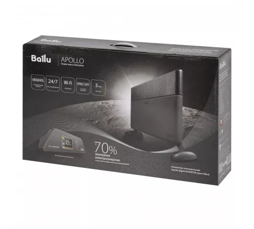 Конвектор электрический Ballu Apollo digital INVERTER Space Black BEC/ATI-2002 Конвектор электрический Ballu Apollo digital INVERTER Space Black BEC/ATI-2002