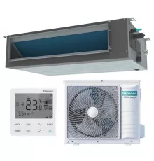 Канальный инверторный кондиционер Hisense ADT-18UX4RCL8/AUW-18U4RS7