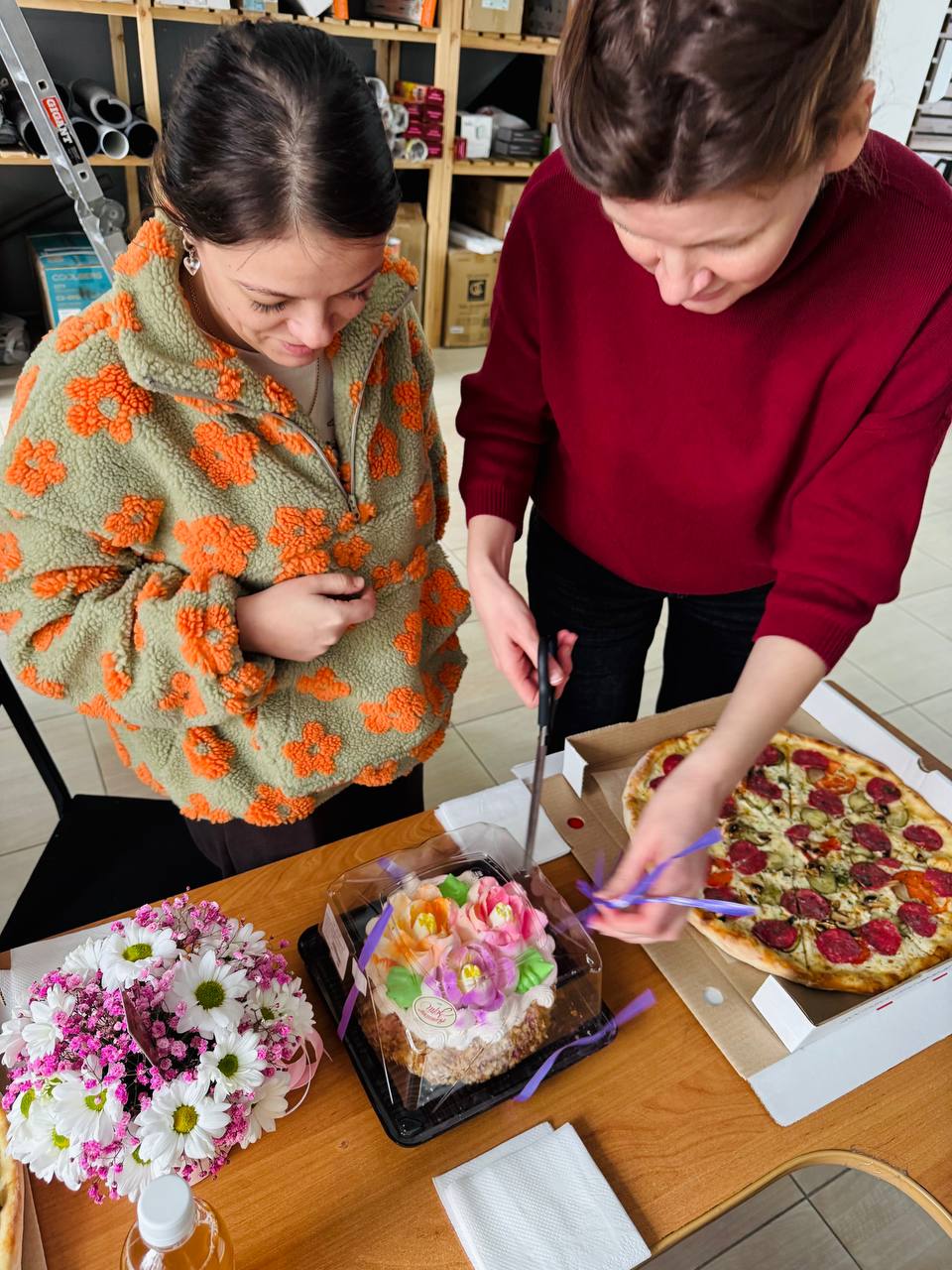 День рождения руководителя подразделения в Барнауле — Малики Шеровны Орловой 3