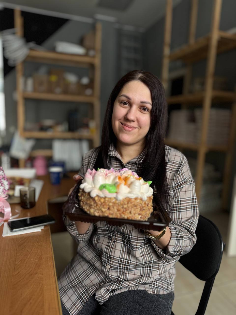 День рождения руководителя подразделения в Барнауле — Малики Шеровны Орловой 10