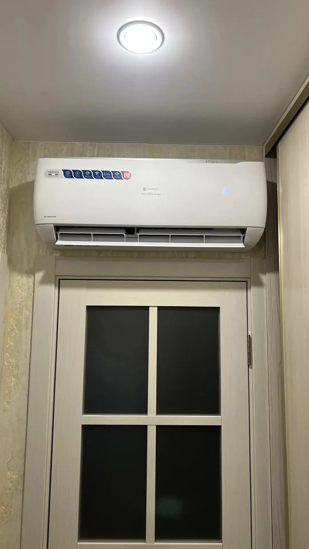 Монтаж кондиционера Loriot LAC-12AJI в Барнауле после ремонта 1